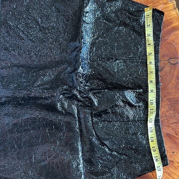 Wet Look Poly Zipper with Velvet Suede Interior Thick Sexy Vintage Mark Avon L M - Picture 5 of 7